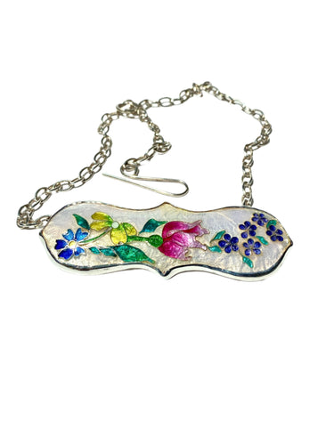 Cloisonné Garden Armour Necklace