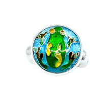 Load image into Gallery viewer, Cloisonné Frog RIng