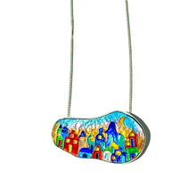 Load image into Gallery viewer, Cloisonné Village Necklace