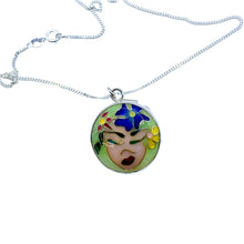 Load image into Gallery viewer, Cloisonné Little Miss Attitude Necklace