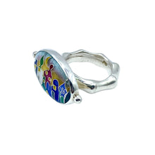 Load image into Gallery viewer, Cloisonné Village Ring