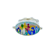 Load image into Gallery viewer, Cloisonné Village Ring