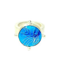 Load image into Gallery viewer, Cloisonné Mermaids Tail Ring