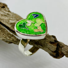 Load image into Gallery viewer, Cloisonnè Ring - Heart of Hearts