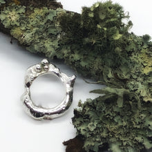 Load image into Gallery viewer, Liquid Silver Ring 02