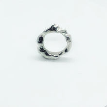 Load image into Gallery viewer, Liquid Silver Ring 03