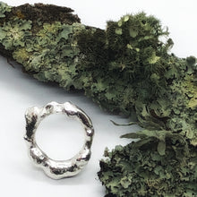 Load image into Gallery viewer, Liquid Silver Ring 03