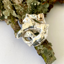 Load image into Gallery viewer, Liquid Silver Ring - Monster