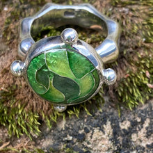 Load image into Gallery viewer, Cloisonné Moss Green