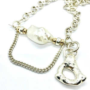 Contemporary Necklace - Baroque Pearl
