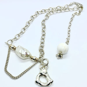Contemporary Necklace - Baroque Pearl